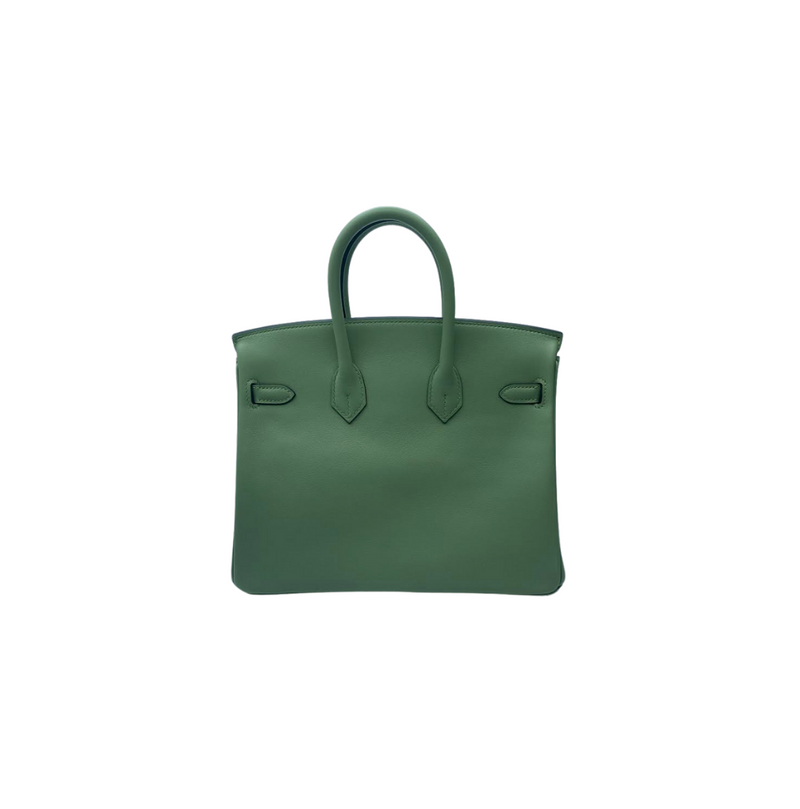 Birkin 25 cm - Vert Criquet